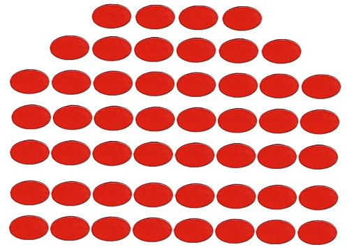 Holibanna 50 Pieces Double Sided Round Tapes Car Ornament Fixing Stickers Foam Adhesive Pads Removable No-trace Car Accessories for Dashboard and Interior