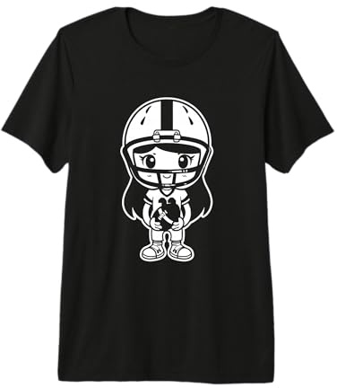 Fútbol Americano Girl Linebackers para niñas Camiseta Premium