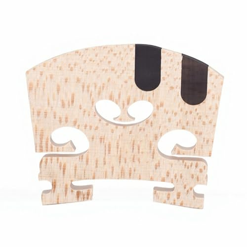 Haofy Ponte per Violino Pretagliato Premontato, Squisito Ponte in Acero Leggero per Parte di Ricambio per Violini 4/4