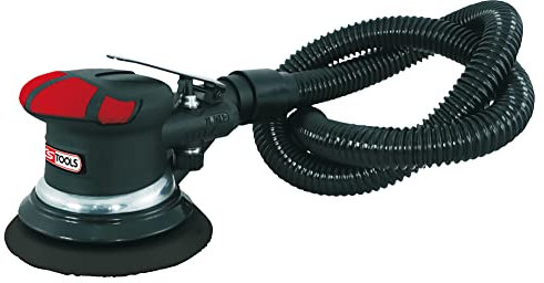 KS Tools 515.1257 – Schwingschleifer Pneumatisch, 6 Zoll, Exzenter, 5 mm – Schleifen und Polieren – ergonomisches Design – reduziert Vibrationen – Poliermaschine Auto
