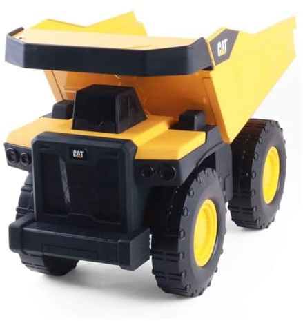 CatToysOfficial Vehículos de Construcción de Juguete | Camión Volquete de Acero | Resistente, Duradero, Partes Articuladas | Cat Toy Regalos y Juguetes para Niños de 3 Años o Más