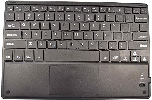 Theoutlettablet® Bluetooth-tangentbord (trådlöst) Kompatibel med ZONMAI MX2/X-G4 10.1 Tablet med Ñ-brev på spanska och pekplatta