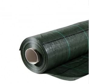 ITALFROM - Telo Pacciamatura Verde H 5,25 Fino a 100 Metri, Rotolo Pacciamatura Agricolo Antigrandine per Orto, Telo Anti Erbacce, Telo Proteggi Piante Inverno in Polipropilene Antistrappo (15 MT)