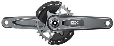 Sram GX Eagle T-Type breite Kurbelgarnitur – 12-Gang, 32t Kettenblatt, Direktmontage, Dub-Spindel-Schnittstelle, Dark Polar (165 mm)