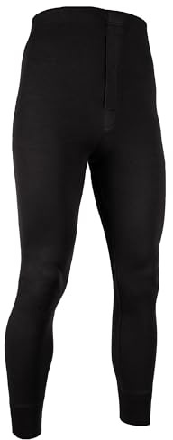 AMERICAN HEAVEN Mens Base Layer Long Pants | 100% Cotton Thermal Leggings | Multi Pack Colors