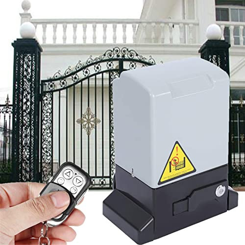 SFSLBFB Kit apricancello Automatico Scorrevole Operatore per cancelli Pesanti per cancelli Fino a 1000 kg, Operatore per cancelli di Sicurezza con Guida a cremagliera,550w#1000kgdoor