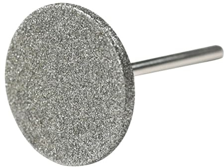 Beaupretty Stainless Steel Nail Sanding Disc Bit Flat Disc Nail Drill Tool for Precise Edge Shaping Polishing Professional Manicure File Attachment for Salon Home Use