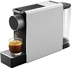 TJLSS Kapsel Kaffemaskin Hem Liten Italiensk Automatisk Office Kaffemaskin Kapselmaskin Mini