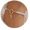 TINGN Armbänder mit Buchstaben Damen - Perlenarmband Damen 18K Gold Gefüllte Gold Buchstaben S Armband Initiale Charm Armband Schmuck Damen Hochzeitsgeschenk Brautjungfern Geschenke für Frauen Mädchen