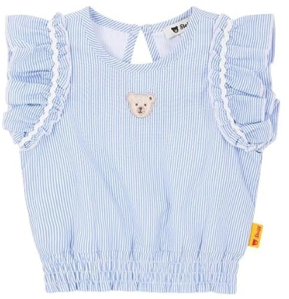 Steiff flickor Bluse Kurzarm Blus