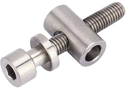 Pince de Tige de Selle de Vélo, Vis de Tige de Selle de Vélo, Vis de Tige de Selle Précise, Vélo de Route en Alliage de Titane pour Pièces de Rechange de Bricolage (M5x30)