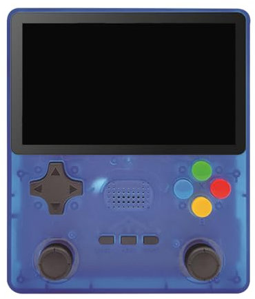 R39S Consola Portatil, Sistema Emuelec De Código Abierto, Pantalla IPS De 4 Pulgadas, 10000+ Juegos Consola Retro Portatil, DDR3L 1 GB Retro Game Console