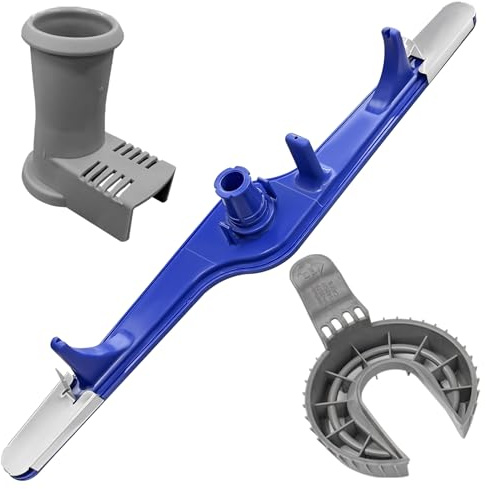 1545680 5304517203 Dishwasher Lower Spray Arm Assembly with 5304518968 Support & 5304506518 Trap Drain Filter Compatible with Frigidaire Kenmore 154568001 154414101 154568002 154250901 PS12585623