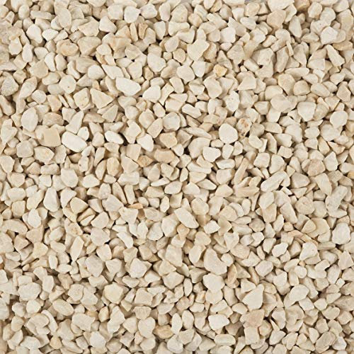 Eurosand Deko Granulat, Zierkies 2-3 mm Creme 5 Kg (1 Kg = 1,79EUR)