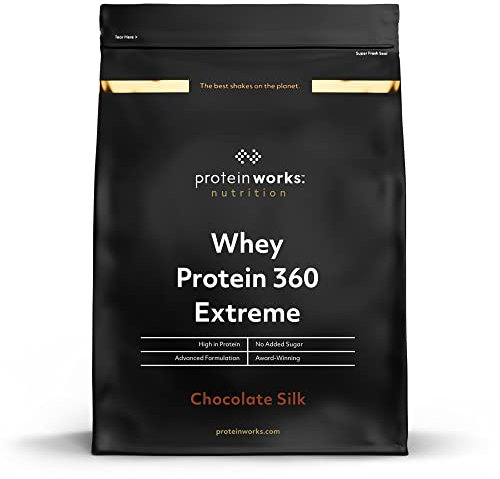 The Protein Works - Proteine Whey 360 ​​Extreme in Polvere - Cioccolato Morbido - Frullato Ad Alto Contenuto Proteico - Con Glutammina, Vitamine e Minerali - 600g