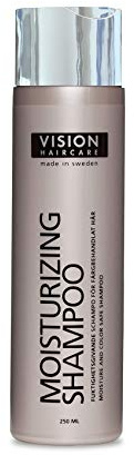 Vision Haircare Moisturizing schampo 250 ml rengörings- och fuktgivande schampo för frekvent tvätt
