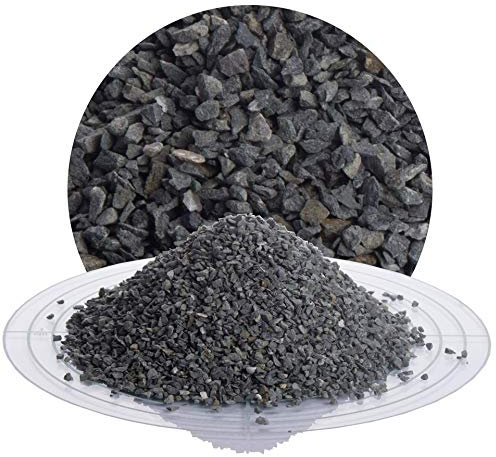 Schicker Mineral Diabas Fugensplitt grau 25 kg in unterschiedlichen Körnungen, witterungsbeständiger Naturstein für Pflasterfugen (1-3 mm)