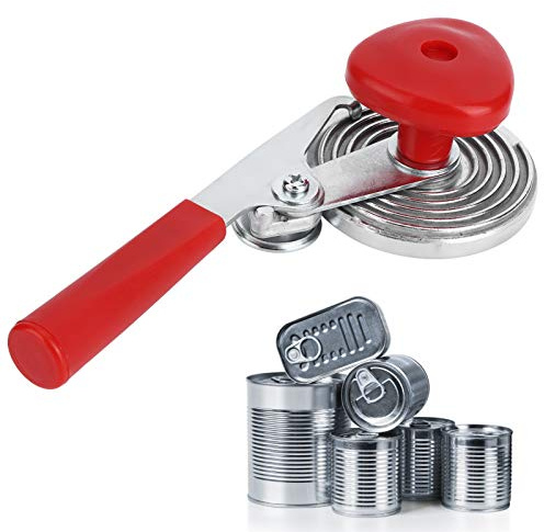 Ausla Manual Capping Machine, Stainless Steel Manual Cans Sealer Crimping Device Can Sealing Manual Cans Round Sealer