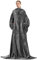 Maxesla Wearable Blanket With Sleeves - Soft Cosy Fleece Snuggle Throw With Arms, Fluffy Plush Winter TV Cover for Sofa Couch - 140 * 180, Gray