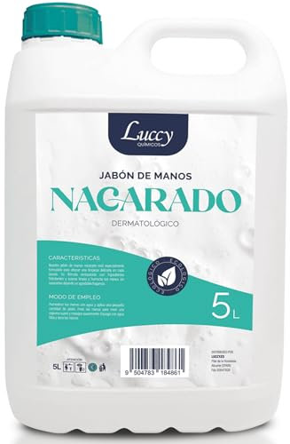 Jabón de Manos Líquido Dermo 5L | Apto para Pieles Sensibles | Dermatológicamente Testado | Jabón Manos Sin Perfume para Uso Profesional