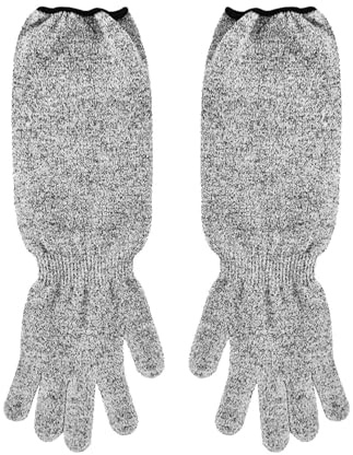Guantes anticortes, guantes de seguridad de corte, guantes protectores de trabajo | Guantes de corte resistentes para alimentos, guantes cómodos de cocina, resistentes a los cortes, para carpintería