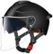 AOOPOO Adult Electric Scooter Helmet, Men's Women's Bicycle Helmet with Visor and Glasses, Unisex High Protection Cycling Helmet for Electric Bike, Scooter, Skateboard, Motorcycles
