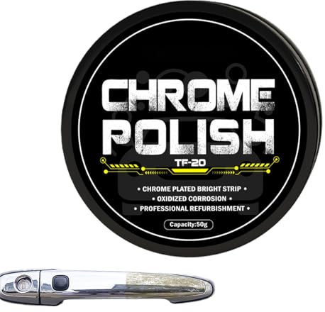 Chrompolitur – Reinigungsmittel für Metall, für Autos, Rostentfernungslösung, Hochleistungsreiniger für Türen, Felgen, Ri