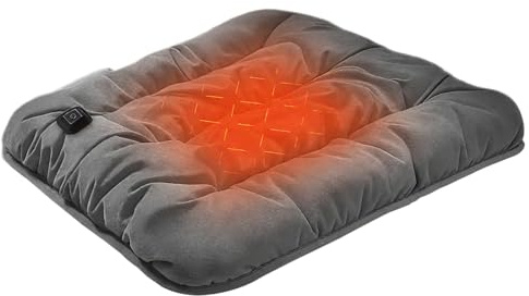 Arroopu Almohadilla De Asiento Calefactada - Calentador De Asiento Para Invierno,Almohadilla De Calefacción Transpirable Para | Para Picnic Viaje Silla De Ruedas Coche Oficina Camping
