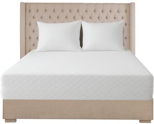 Sunshine Comforts Mattress Encasement Double Bed (135x190x30cm) | Soft Microfibre Zipped Protector | Breathable Anti-Allergy Hypoallergenic Bed Bug & Dust Mite Resistant Mattress Cover – White