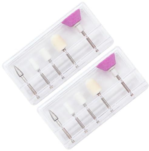 SOIMISS Têtes de Polissage pour Manucure Électriques 10 Pièces Multi-usages pour Ongles Naturels et Artificiels Accessoire Nail Art Professionnel Maison et Atelier
