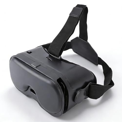 Dpofirs Casque VR pour Téléphone, Casques de réalité Virtuelle avec Lentilles HD 120° FOV Anti-lumière Bleue et Engrenages Réglables, Lunettes VR 3D pour Enfants, Convient aux Téléphones (White)