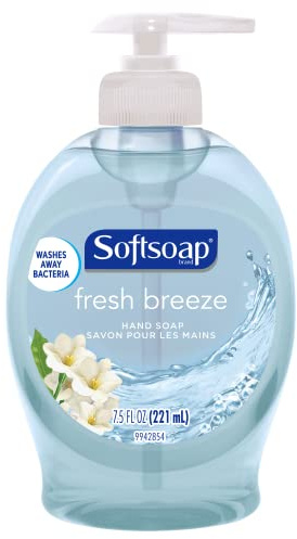 Softsoap New 814105 H-S W- Pump Fresh Breeze 7.5Oz (6-Pack) Hand Soap Wholesale Bulk Health & Beauty Hand Soap Apothecary