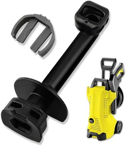 JOAASU Tuyau de Sortie Coudé pour Nettoyeur Haute Pression avec Collier de Serrage pour Kärcher K2, K3, Tuyau de Sortie Coudé avec Collier, pour Nettoyeur de Pression pour Joint Karcher Clamp 5064-110