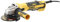 DeWalt DWE4357-QS Meuleuse 1700W 125mm - vitesse variable Brushless - interrupteur glissière, Noir/Jaune