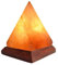 Pinafresa Lampe de Sel en Cristal de L'Himalaya USB Led Lampe en Cristal de Sel Pyramide Lampe Décorative en Cristal Lampe D'Ambiance Atmosphère