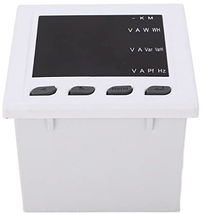 Compteur Intelligent Polyvalent avec Mesure Programmable Compteur Numérique, Affichage et Sortie D'impulsion de Puissance pour la Mesure, la Gestion et L'évaluation de L'énergie,