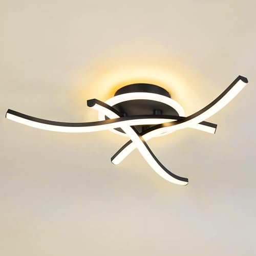 MELAYR 4760708 Moderne Deckenleuchte LED 3000K/4500K/6500K Deckenlampe