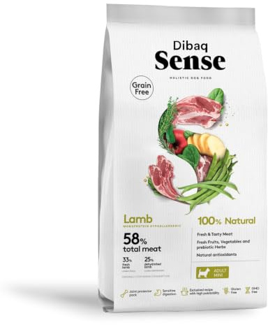 Dibaq Sense Grain Free Cordero Mini, 2 kg