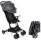Passeggino leggero 25 kg portata ZANCLEM - Reclinabile Super Accessoriato con Chiusura Ombrello| Passeggino compatto con Cintura 5 Punti e Freno a Pedale - passeggino da viaggio aereo