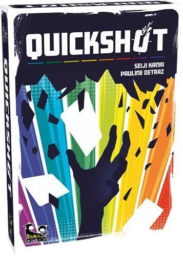 Blackrock Games QUICKSHOT - BANKIIZ ediciones - Juego de Mesa - Juego de Velocidad - Battle Royale - a Partir de 10 años