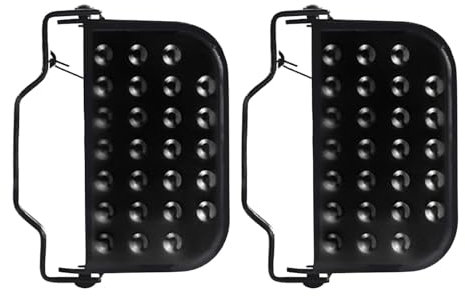 Hintere Klapppedale,Fahrrad-Hinterradpedale | rutschfeste Fußrasten, klappbare Rücksitz-Fußplatten - Verbesserte, verdickte Fußstützenpedale, Fahrradzubehör, 1 Paar für Beifahrersitze