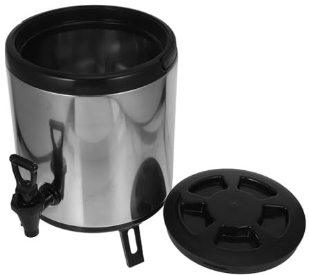 Gatuida Dispensador De Agua Caliente y Fría Acero Inoxidable Aislado Para Eventos y Catering