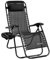 Rainberg Zero Gravity Lounger Chair, Outdoor & Garden Sunloungers, Folding Reclining Patio Chair, Cup Holder, Soft Cushion and Headrest for Poolside, Camping, Coffee (Recliner Chair)