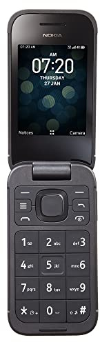 Tracfone Nokia 2760 Flip, 4GB Black - Prepaid Feature Phone