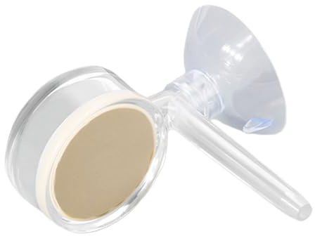 Difusor de CO2 Nano Atomizador - Acuario plantado Inyector CO2, Difusor de Burbujas de Taza de succión | de inyección de CO2 de Vidrio, Kit de difusor avanzado para una distribución eficiente