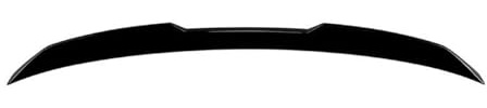 JUJIKCLPF Per BMW Serie 7 I7 G70 G73 2023-2025 Spoiler Posteriore Ala Tetto Kit Carrozzeria Aerodinamico Accessori Esterni Auto Diffusore posteriore(Rear Wing Black)