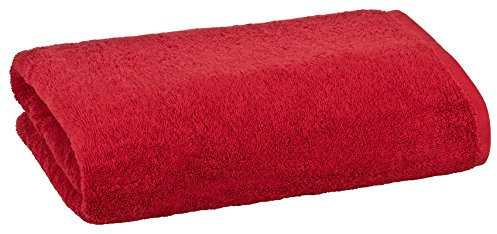 Floringo 2 er Pack Handtuch 50x100 Serie Luxury-Line 630g/m²-rot