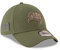 New Era Tampa Bay Buccaneers 39thirty Stretch Cap - On Field 2018 Salute to Service - Green - M - L