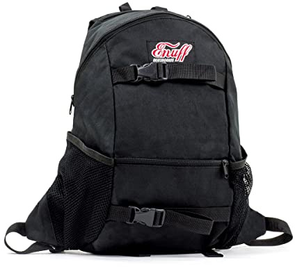 Enuff Skateboards Enuff Backpack Skateboard-Rucksack, Erwachsene, Unisex, Schwarz, Einheitsgröße