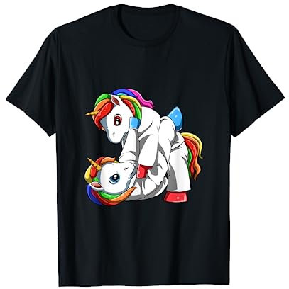 Jitsu Einhorn - Brazilian Jiu-Jitsu, BJJ und Grappling T-Shirt
